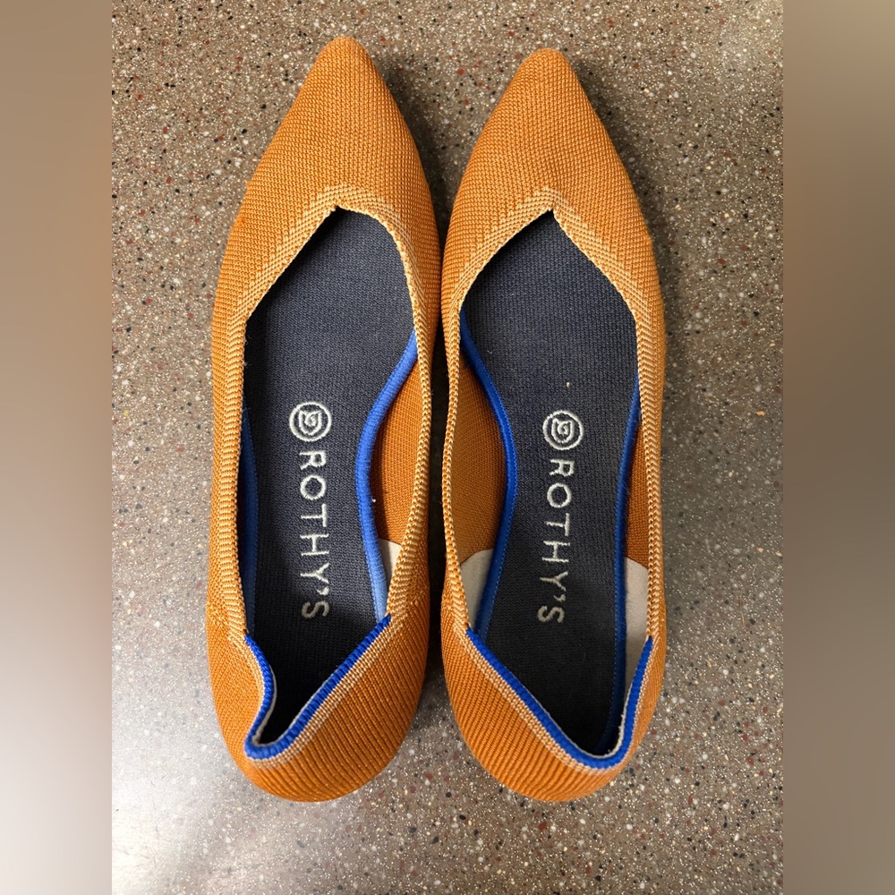 Rothy’s the Point Brown Ballet Flats - Size 9
